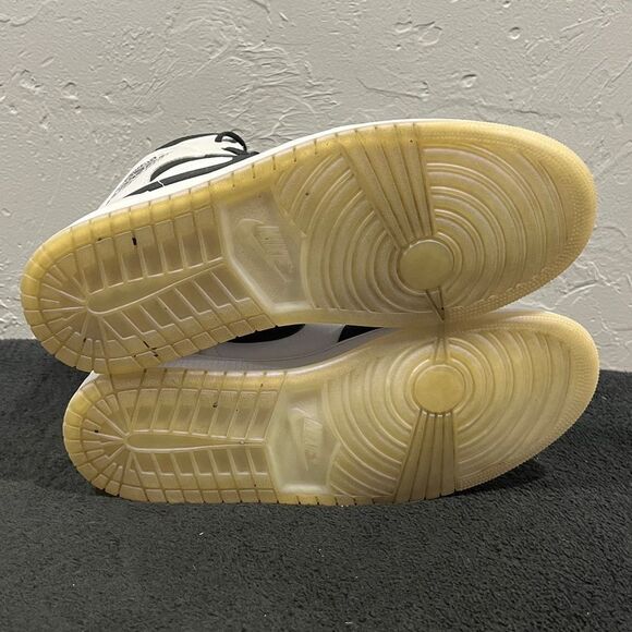 🔥🏀 NIKE AIR JORDAN 1 Mid SE 'Diamond' Shoes - DH6933-100 Men Sz 11.5 - PERFECT - Picture 10 of 15